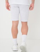 Jack & Jones Тениска худи и къс панталон - 3 части Бял/Светло сив