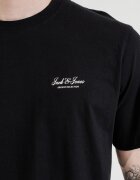 Jack & Jones Тениска от органичен памук и спортен панталон Черен