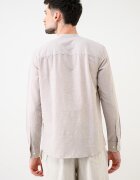 Jack & Jones Туника Breeze с лен Тъмнобежово