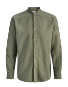 Jack & Jones Туника Breeze с памук и лен Каки