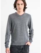 Jack & Jones Вълнен шпиц пуловер