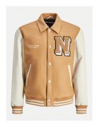 Jack & Jones Яке бомбър Jack&Jones Carter 12260455 Бежово - стандартна кройка - полиестер