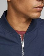 Jack & Jones Яке бомбър с джобове с цип Тъмносин