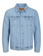 Jack & Jones Яке от деним с джобове с капачета Светлосин