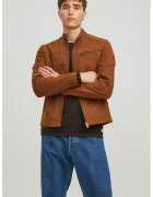 Jack & Jones Яке Rocky от еко кожа