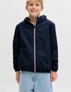 Jack & Jones Яке с качулка и джобове встрани Ултрамарин синьо
