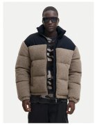 Jack & Jones Зимно яке рециклиран полиестер - бежово - с цип - джобове с цип