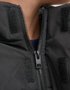 Jack & Jones Зимно яке Speed с качулка и вата Избеляло черно