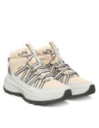 Jack Wolfskin Дамски туристически обувки Oyster A0084 - бежови - текстил