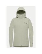 Jack Wolfskin Дамско спортно яке - A63902 - сиво - рециклиран полиестер