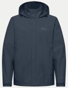 Jack Wolfskin Дамско спортно яке - A63903 - тъмносиньо - рециклиран полиестер