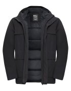 Jack Wolfskin Мъжко зимно яке черно - изработено от издръжливи материали