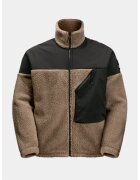 Jack Wolfskin Унисекс суичър - 303336578 - Полиестер - Кафяв