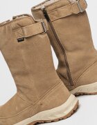 Jack Wolfskin Велурени ботуши до средата на прасеца Queenstone Светло бежово