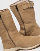 Jack Wolfskin Велурени ботуши до средата на прасеца Queenstone Светло бежово