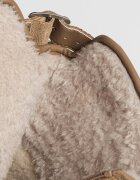Jack Wolfskin Велурени ботуши до средата на прасеца Queenstone Светло бежово