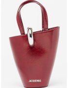 JACQUEMUS Асиметрична мини чанта Bambola тип Bucket