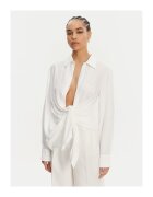 JACQUEMUS Дамска риза 21H213SH0021020 - Вискоза/Полиамид - Бяла