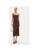 JACQUEMUS Дамска рокля 25E251DR1001713 - Вискоза - Кафява