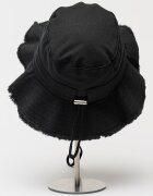 JACQUEMUS Шапка Le Bob Bucket с метално лого Черен