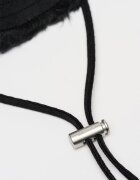 JACQUEMUS Шапка Le Bob Bucket с метално лого Черен