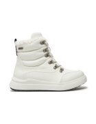 Jana Shoes Дамски боти Жана 91962 Еко кожа Бели