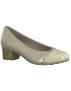 Jana Shoes Jana Дамски обувки за нокти Jana Soft Line 22366-20-929 златен лак комбиниран 06828