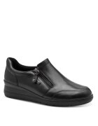 Jana Shoes Обувки с равна подметка за жени Jana Jana от кожа със цип и водоотблъскваща мембрана 24701-45-001 07667