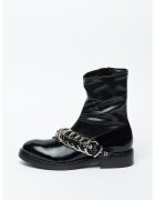 Jeffrey Campbell Боти Britain-Lo от кожа и еко кожа