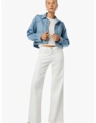 JOES JEANS Широки дънки с висока талия и предни джобове - Бял
