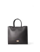 John Richmond Кожена чанта Tote - Златист - Черен