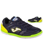 Joma Детски спортни обувки - TOP FLEX JR - Екологична кожа - Тъмносини
