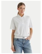 JOOP! Jeans Дамска тениска - - бяла - памук/полиестер/еластан