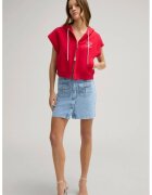 joop jeans Fusta mini din denim cu inchidere prin nasturi frontali - Син
