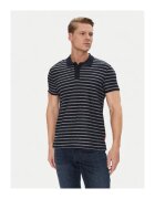 joop jeans Мъжка поло тениска - 10019359 30045759 - Памук - Тъмносиньо