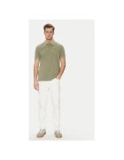 joop jeans Мъжка поло тениска - 10019371 30045619 - Органичен памук - 3XL INTL - Зелена