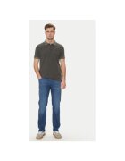 joop jeans Мъжка поло тениска - 10019371 30045619 - органичен памук - черна