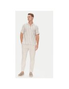 joop jeans Мъжка риза - 10019537 30045991 - памук - бежово