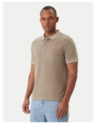 JOOP! Jeans Тениска от органичен памук - бежова