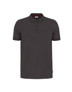 joop jeans Тениска с органичен памук с яка - Черен