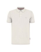 joop jeans Тениска с органичен памук с яка - Крем