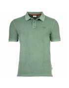 joop jeans Тениска с органичен памук с яка - Зелен