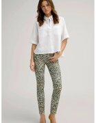 joop jeans Вталени дънки с животински принт - Многоцветен