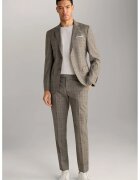 Joop Pantaloni clasici din lana - cu imprimeu in carouri - Сив