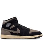 Jordan Маратонки Air 1 Mid SE 56565 - Черен/Сив