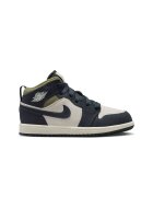 Jordan Спортни обувки 1 Mid SE PS 52718 - Черен/Бежов