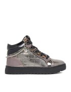 Juicy Couture Ботуши за момичета - черно/сребристо