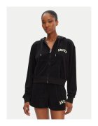 Juicy Couture Дамска блуза JCWAS125321 - Памук/Модал - Черна