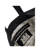 Juicy Couture Дамска чанта черна - от синтетичен материал