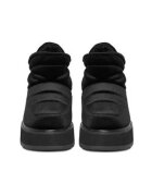 Juicy Couture Дамски ботуши тип слип-он с ластични ленти черен пластмасов материал